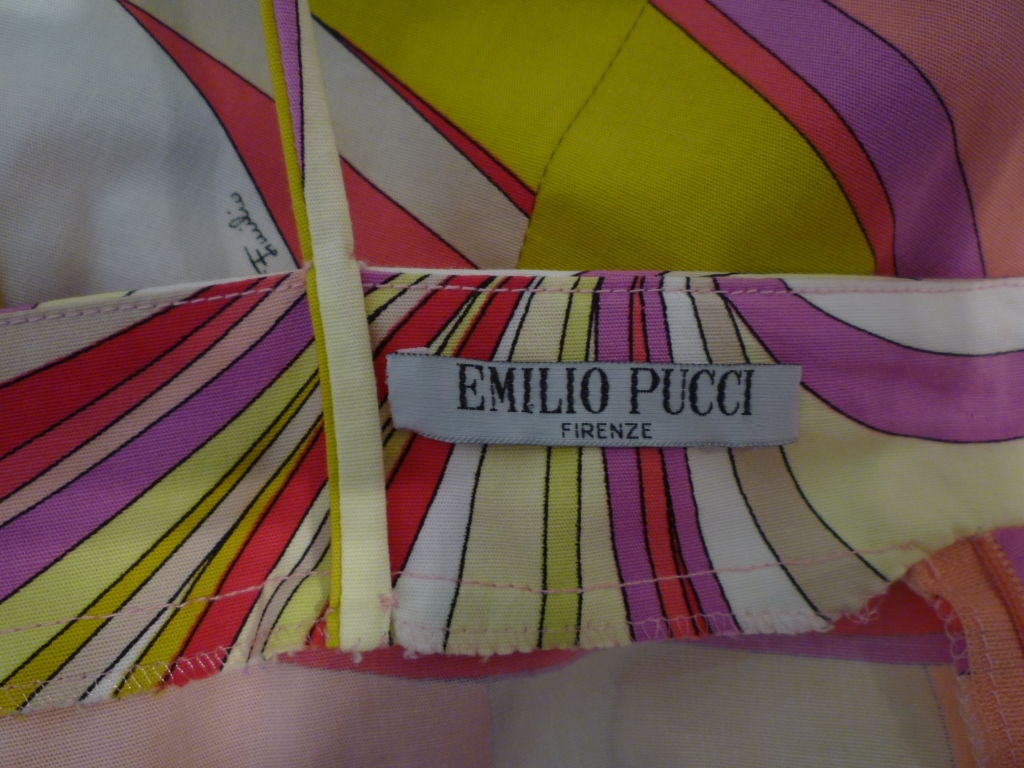 Pucci 2-Piece Mini Dress and Shorts Ensemble 4