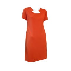 Geoffrey Beene Neon 80s Jersey Dress 10