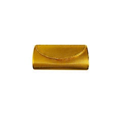 6os Gold and Rhinestone Metal Evening Clutch 4