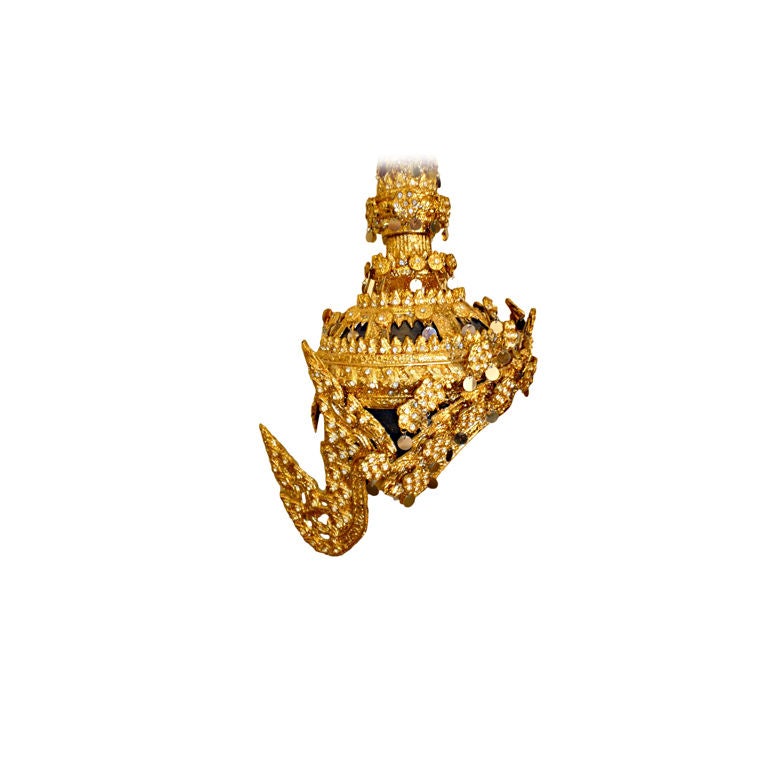 Thai Temple Dancer Headdress Crown