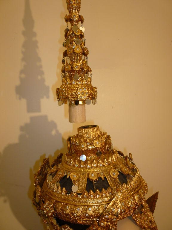 Women's Thai Temple Dancer Headdress Crown