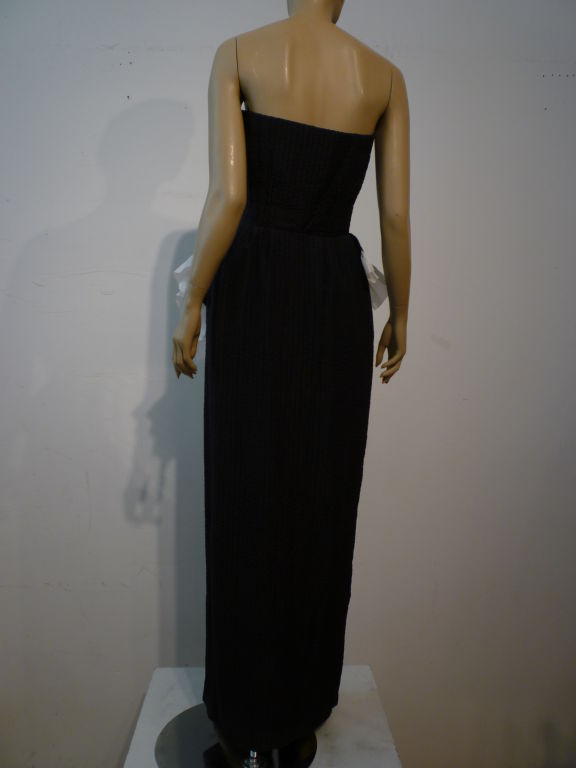 Women's 1980s André Laug Couture Gown