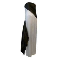 1980s Bill Blass Asymetrical Gown 3