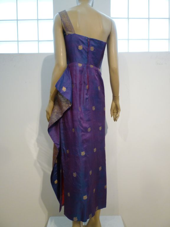 sari inspired dresses