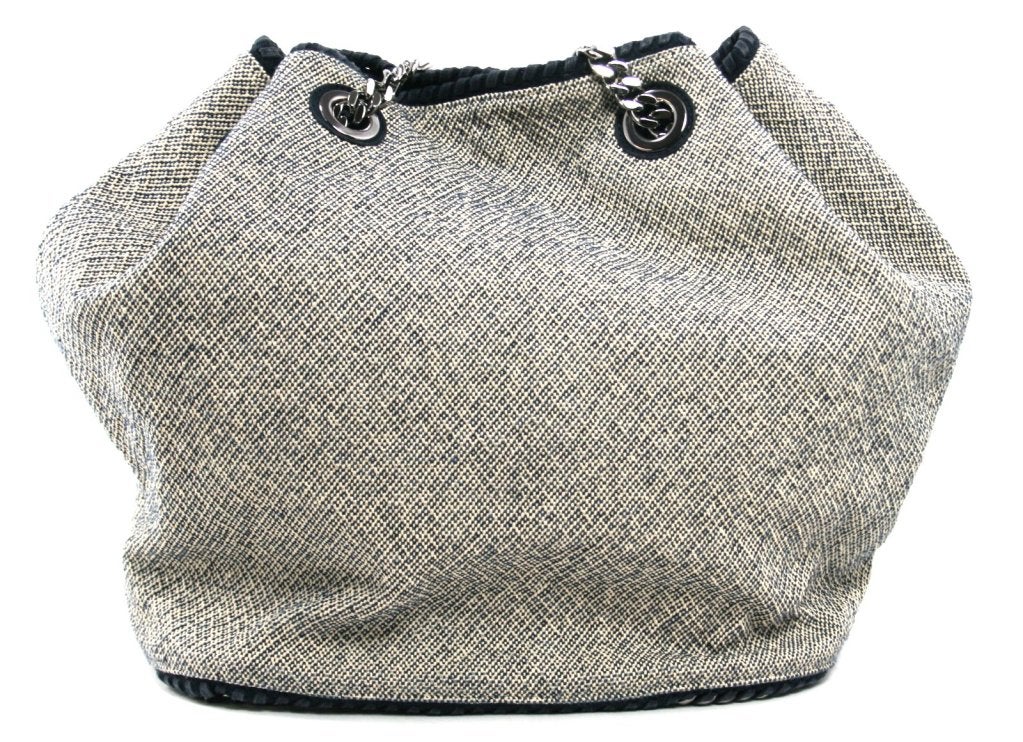 Stella Mccartney Tweed Falabella Tote In Excellent Condition In New York City & Hamptons, NY