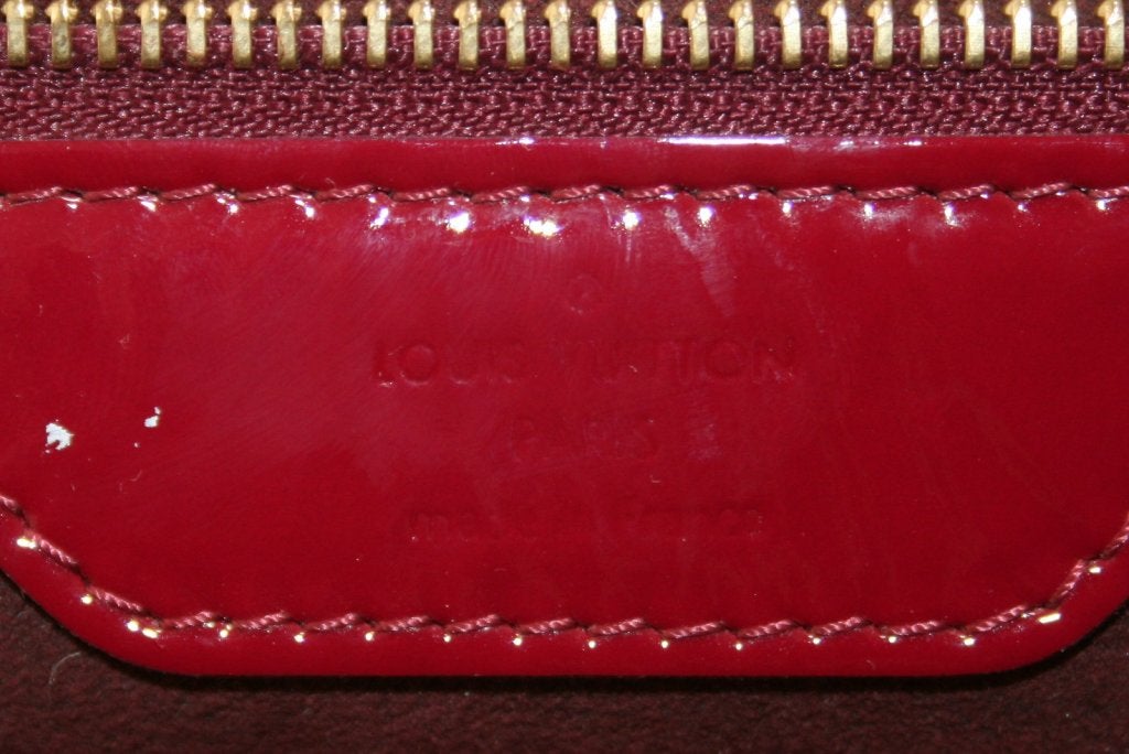 Louis Vuitton Cerise Monogram Patent Surya Mahina XL 3