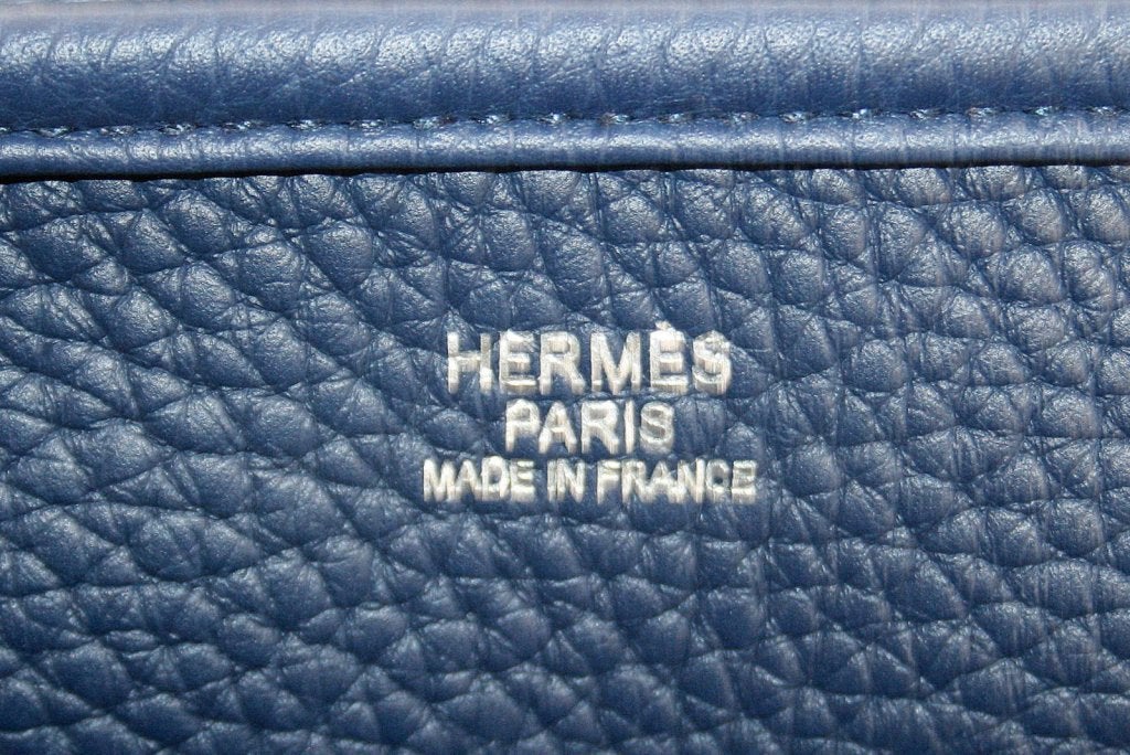 Hermès Blue Sapphire Evelyne III PM 1