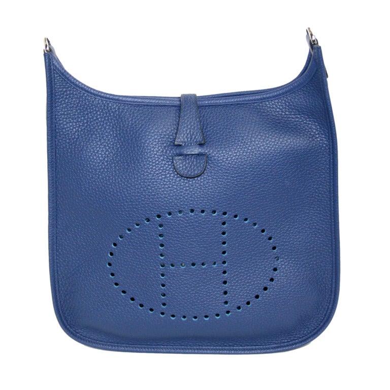 Hermes Evelyne PM I Bag In Baby Blue for Women
