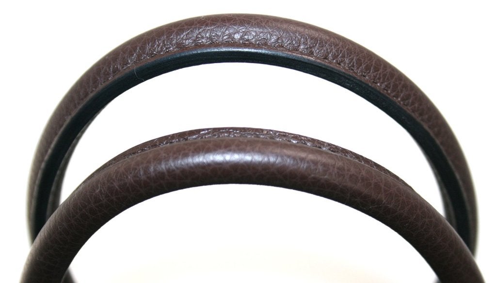 Hermès Chocolate Togo Leather 35 Cm Birkin 2
