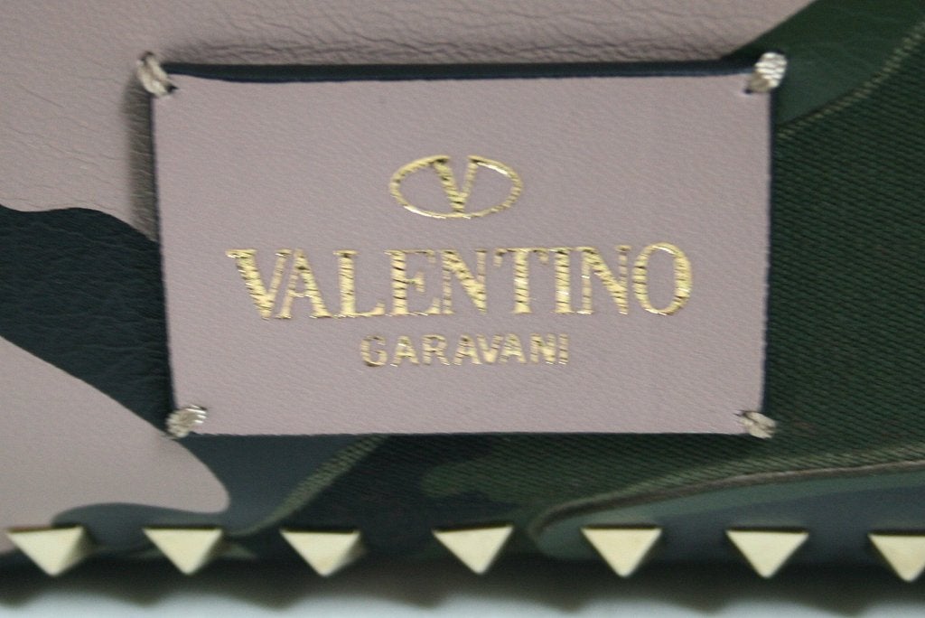 Valentino Camouflage Rock Stud Tote 3