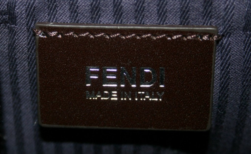 Fendi Amethyst Leather 2jours Elite Shopper 4