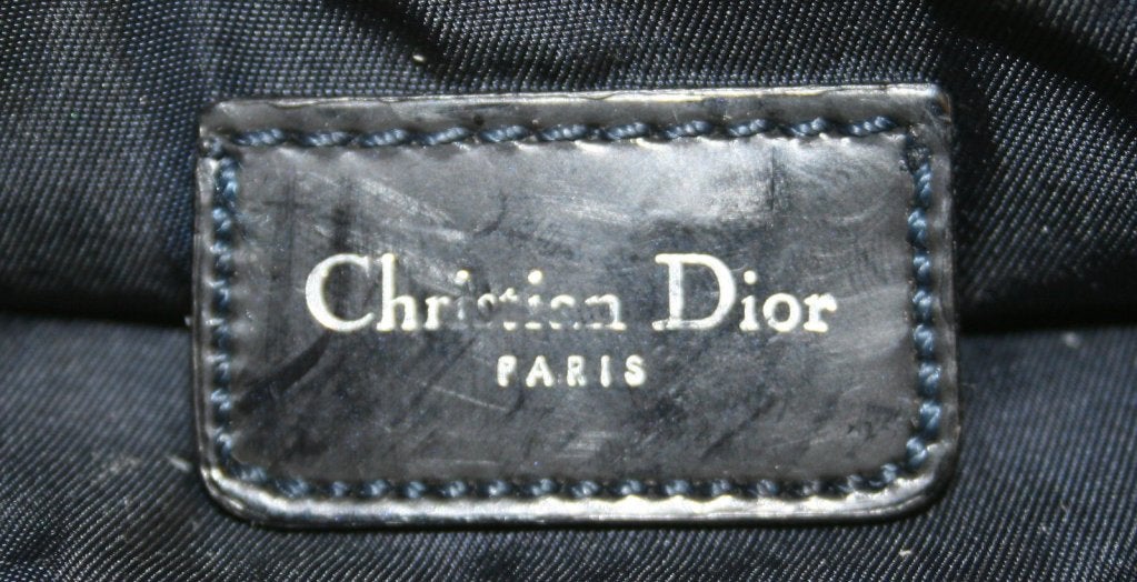 Christian Dior Denim Mini Saddle Bag 6