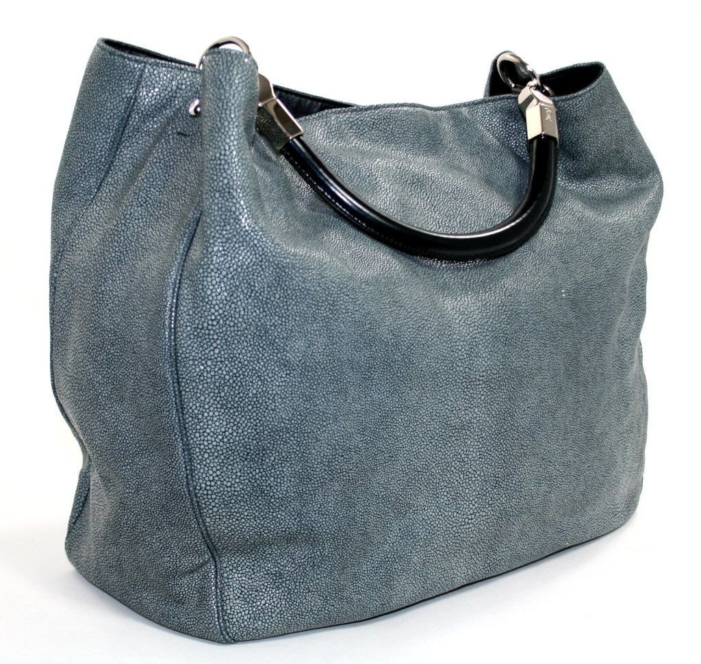 Yves Saint Laurent Stingray Embossed Leather Roady at 1stdibs  