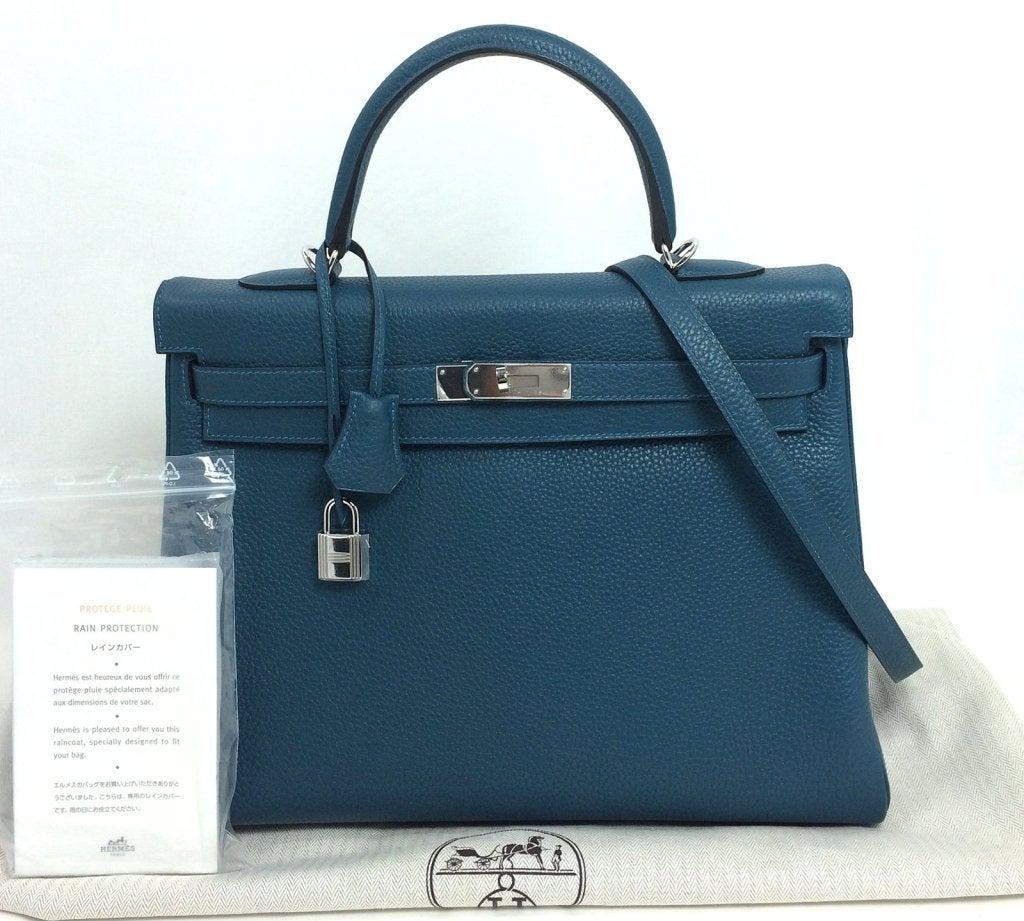 Hermès Colvert Clemence 35 Cm Kelly Bag 6
