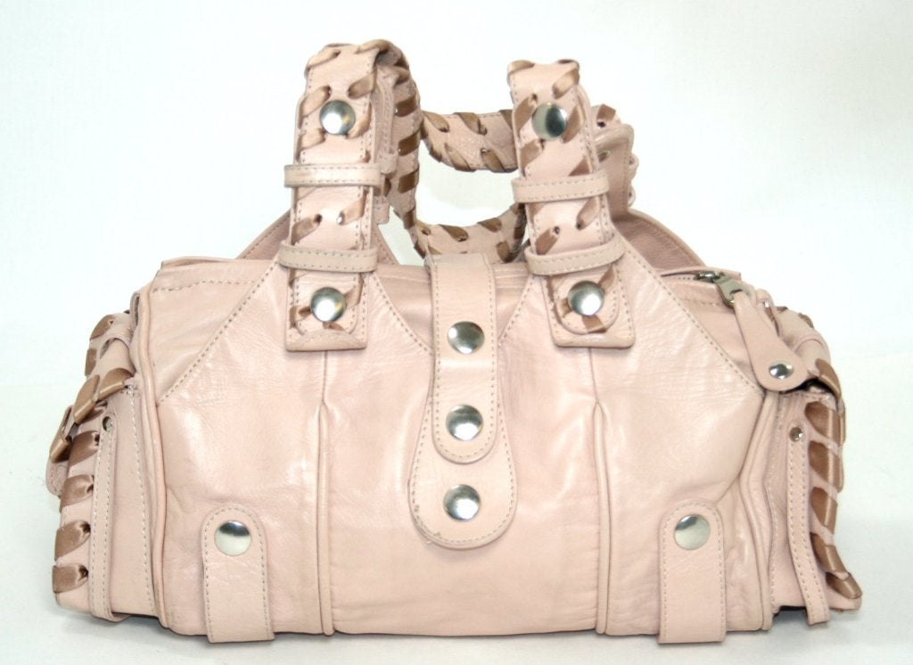 Chloe Pale Pink Leather Medium Silverado Bag at 1stdibs  