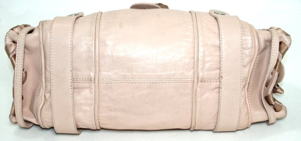 Chloe Pale Pink Leather Medium Silverado Bag 1