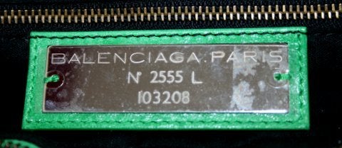 Balenciaga Vert Poker Classic First Arena Bag 3