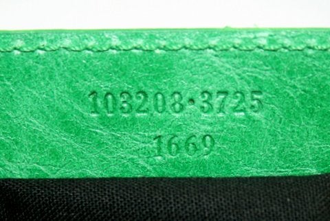Balenciaga Vert Poker Classic First Arena Bag 4