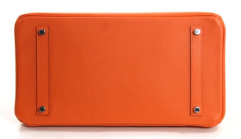 Hermès Orange Epsom 35 Cm Birkin Bag 2
