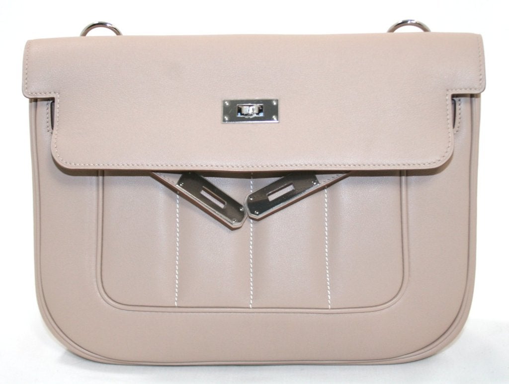 Herms Argile Swift Berline Bag at 1stdibs  