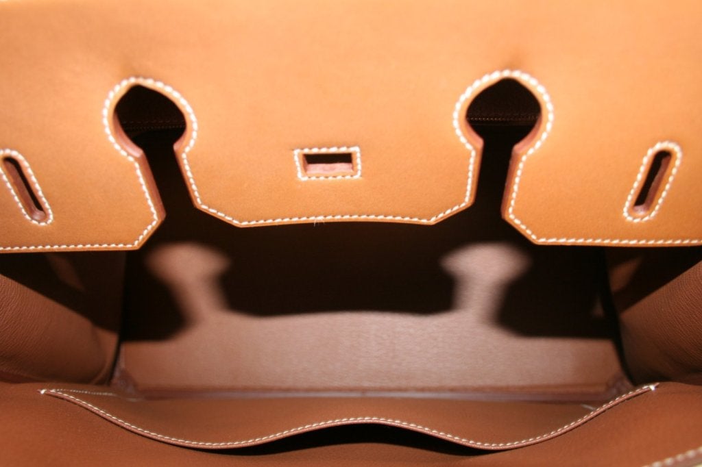Hermès 35 Cm Fauve Barenia Leather Birkin 5