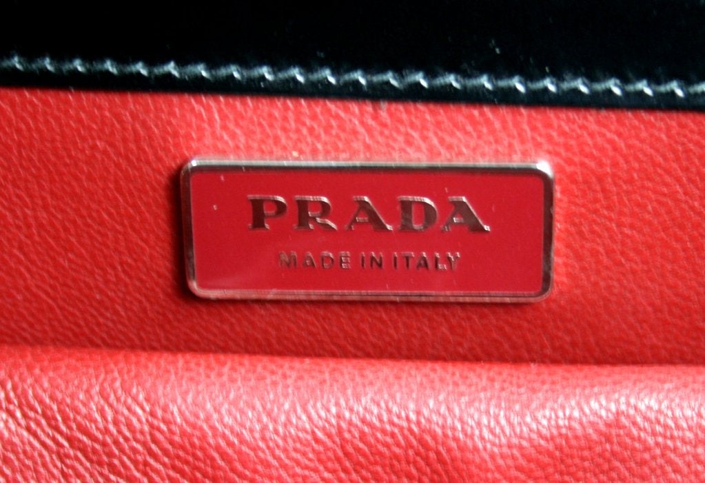 Prada Black Leather Devil Wears Prada Bag 1