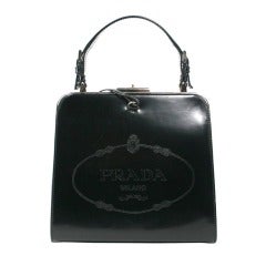 Prada Black Leather Devil Wears Prada Bag