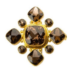 Bold Elizabeth Locke Brooch 12