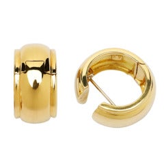 Tiffany & Co. Gold Hoop Earrings