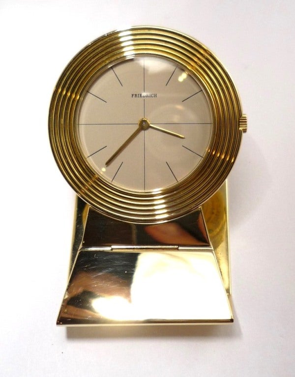 AUDEMARS PIGUET Yellow Gold Ultrathin Money Clip Watch For Sale 1