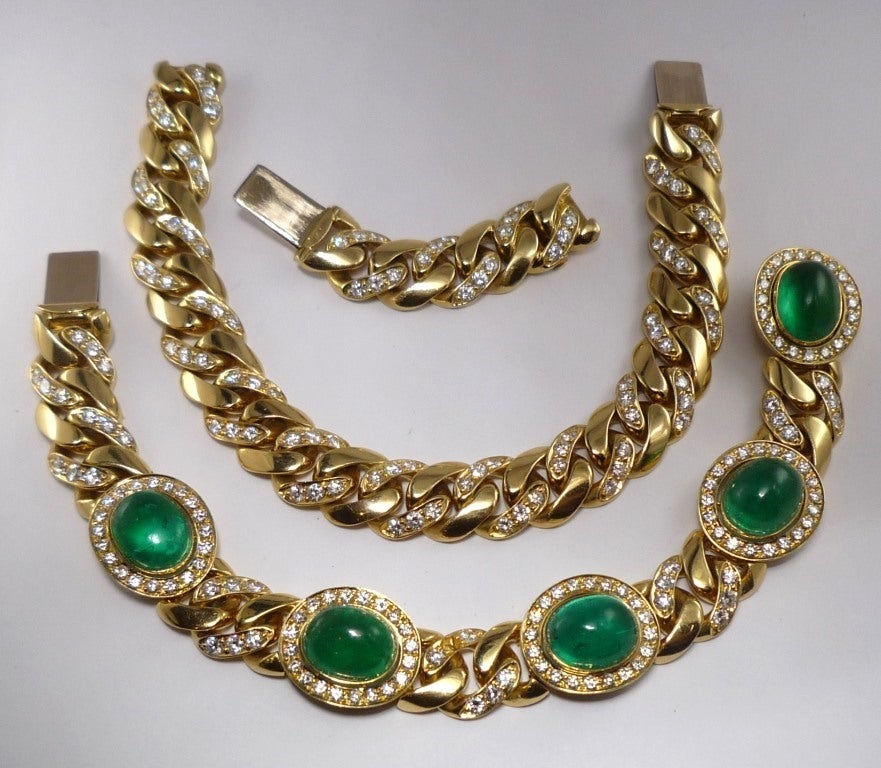 Women's Friedrich Emerald Cabochon Necklace