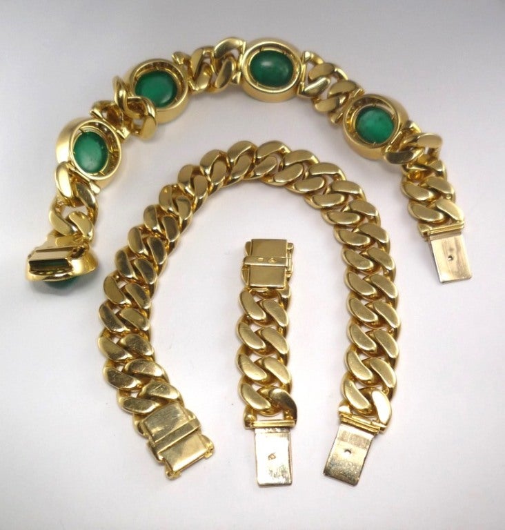 Friedrich Emerald Cabochon Necklace 1