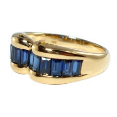 TIFFANY Blue Sapphire Ring