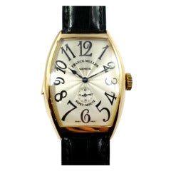 Franck Muller Yellow Gold Minute Repeater Wristwatch circa 2010