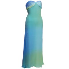 Halston Ombre Gown