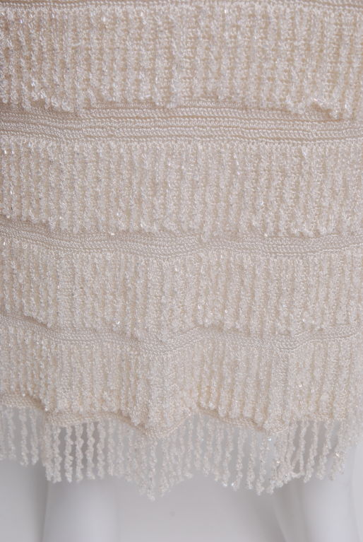 Fringe beaded Crochet Dress 1