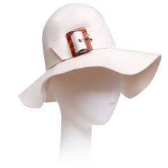 Vintage Adolfo Beaver Felt Hat