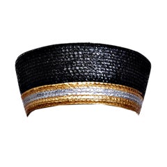 Yves Saint Laurent Box Hat