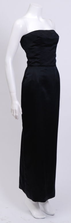 June Carter-Cash / Lillie Rubin Black Silk Gown