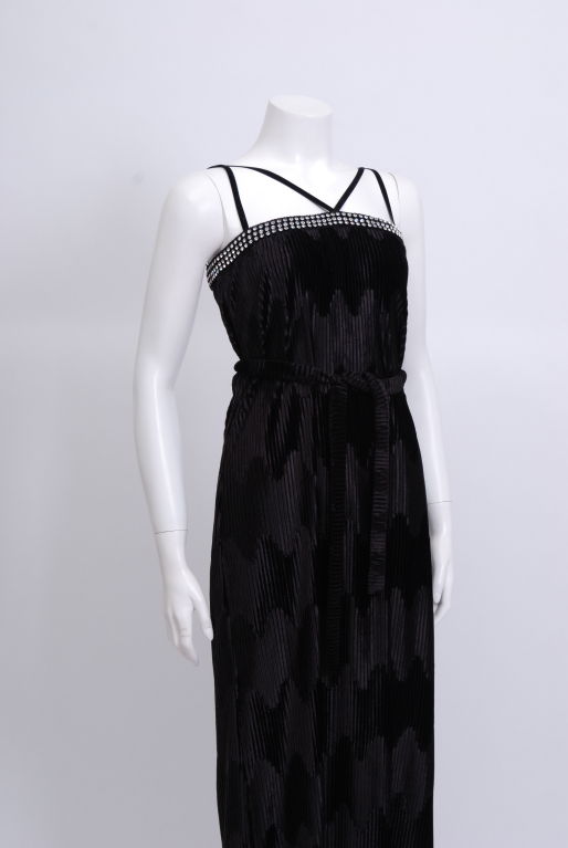 Women's Givenchy Nouvelle Boutique Velvet Dress For Sale