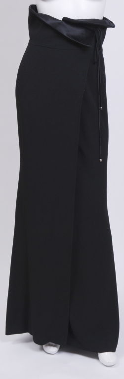 Black Gianfranco Ferre Long Skirt For Sale