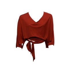 Holly's Harp Silk Jersey Blouse