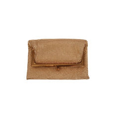Whiting and Davis Gold Mesh Clutch