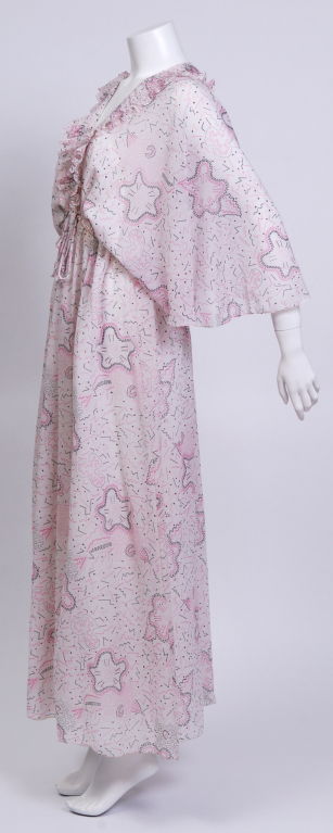 Gray Zandra Rhodes Dress For Sale