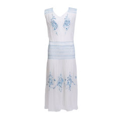 Cotton Embroidered 30's Sundress