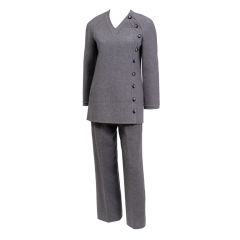 Valentino Wool Felted Tunic and Pants