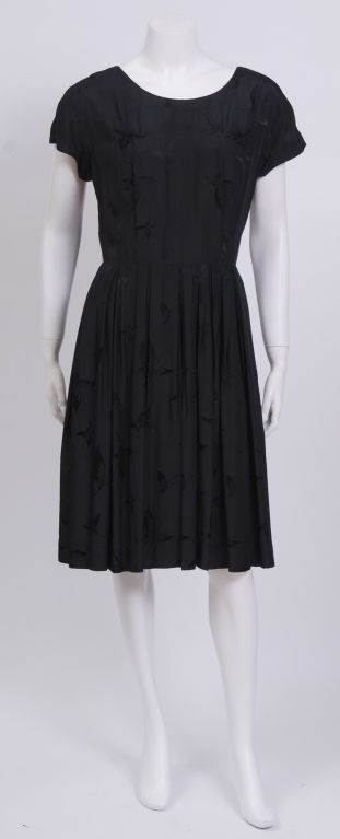 Women's Debbie Harry Vintage Collection50's Silk Day Dress For Sale
