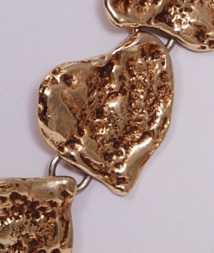 YSL Gold Heart Necklace 1