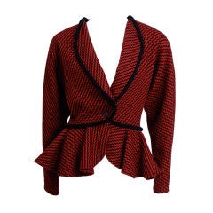 Jean Muir Peplum Jacket