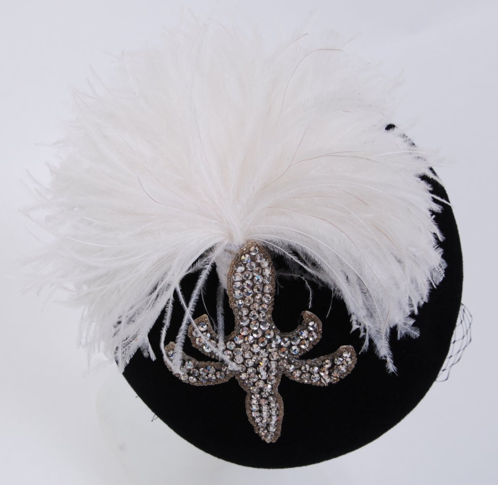 Women's Jack McConnell Embelished Hat For Sale